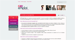 Desktop Screenshot of capemploi60.org