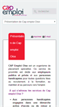 Mobile Screenshot of capemploi60.org