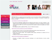 Tablet Screenshot of capemploi60.org